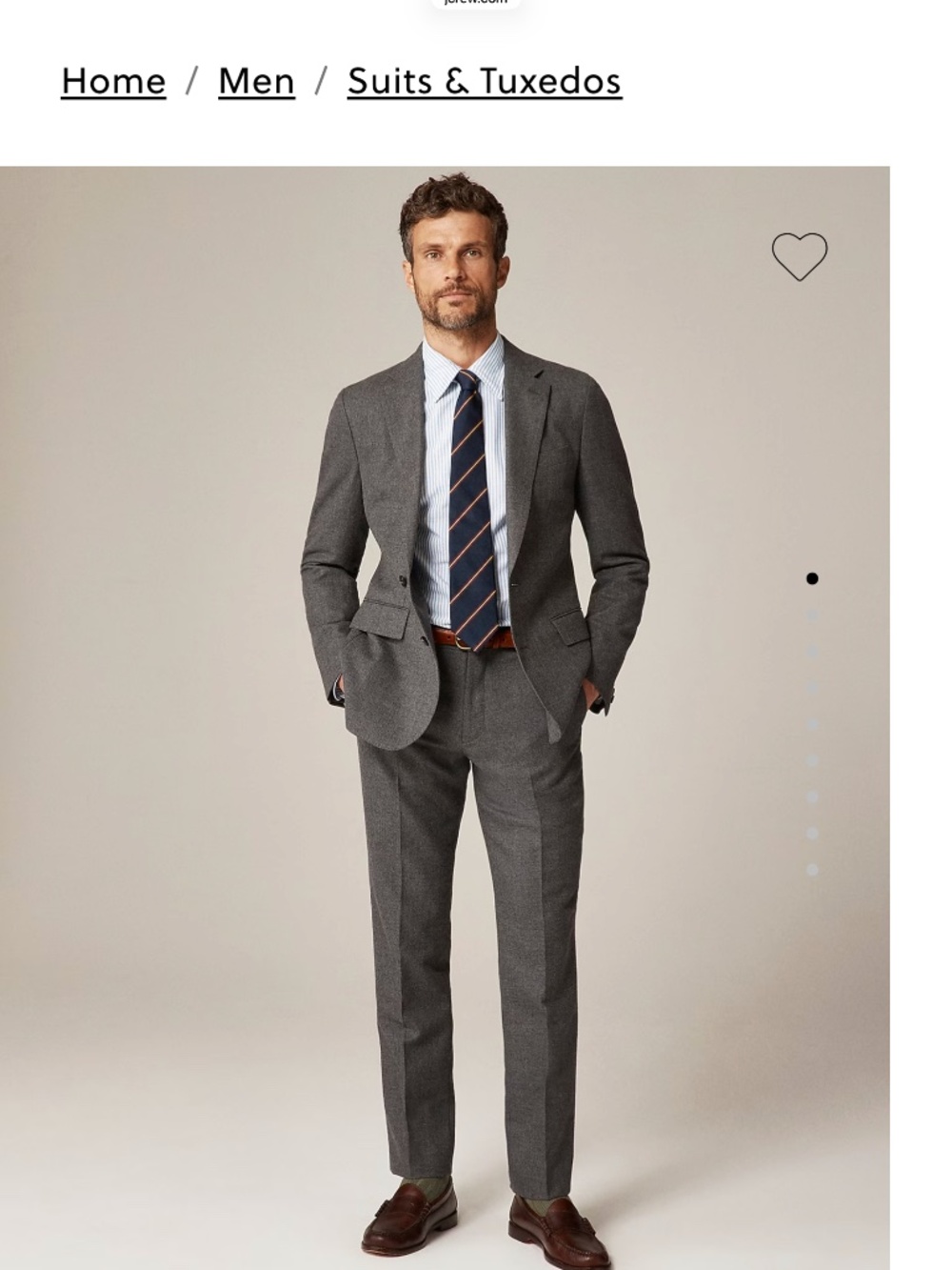 JCrew Mens Ludlow Suit